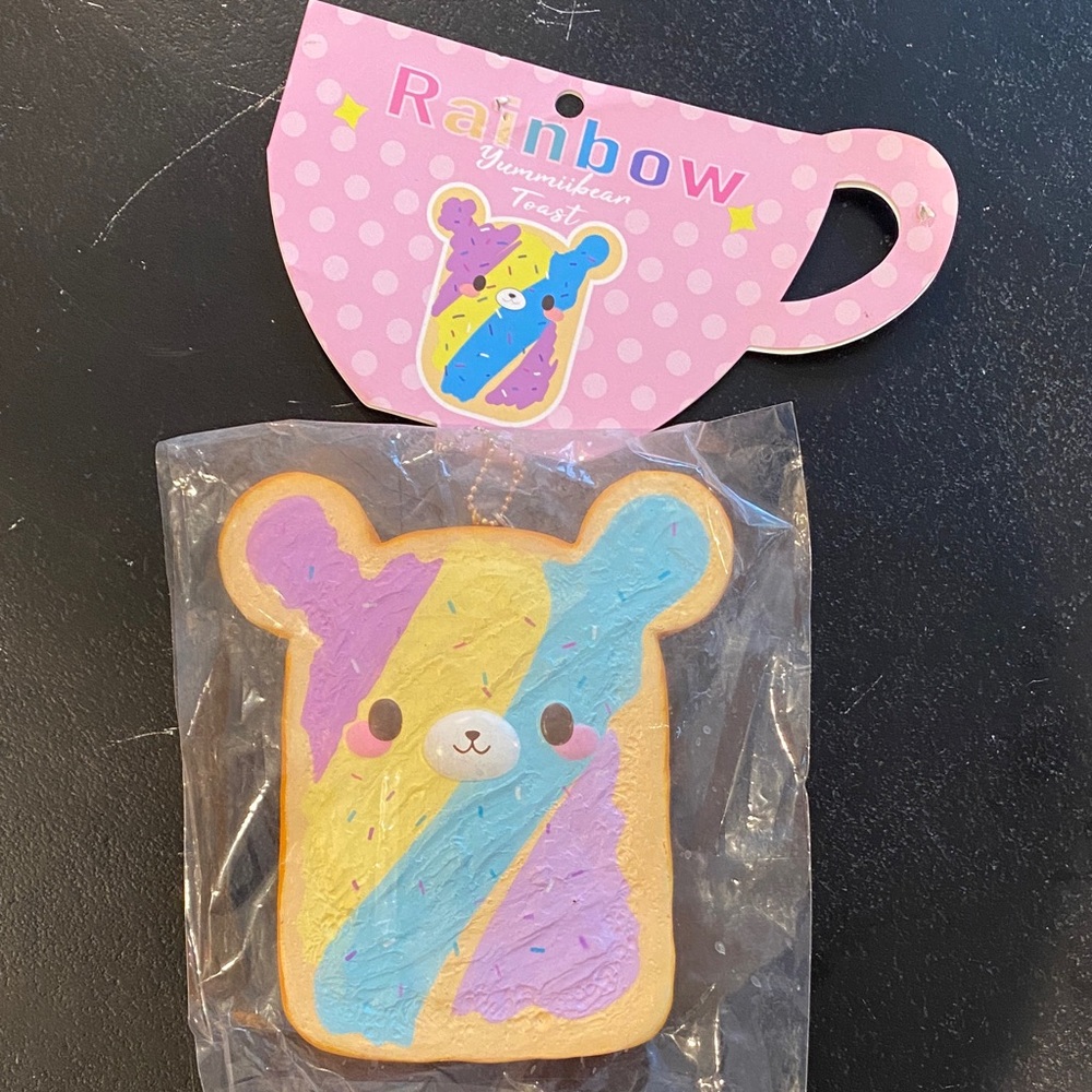 Puni Maru creamii candy yummiibear rainbow toast squishy toy